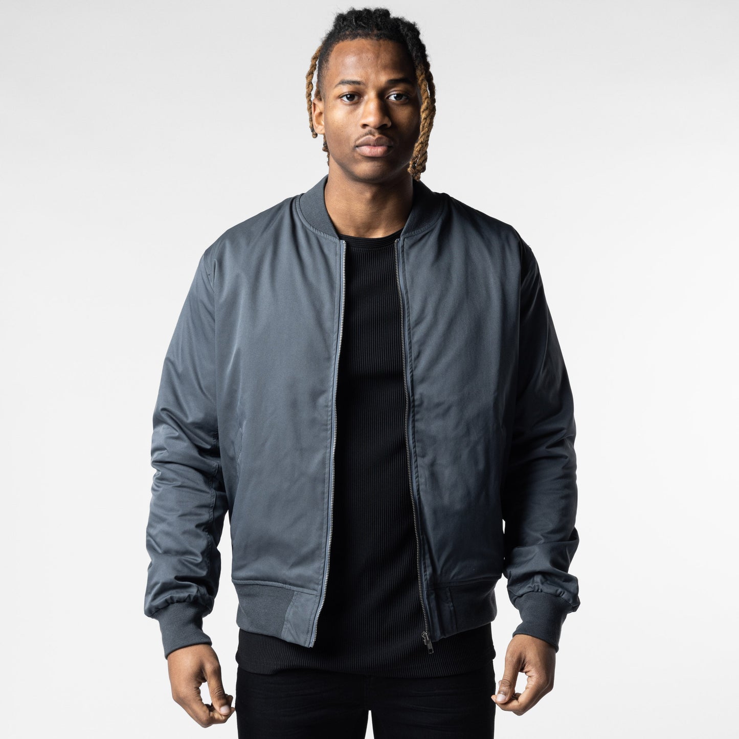 Bomber Jacket - Grey