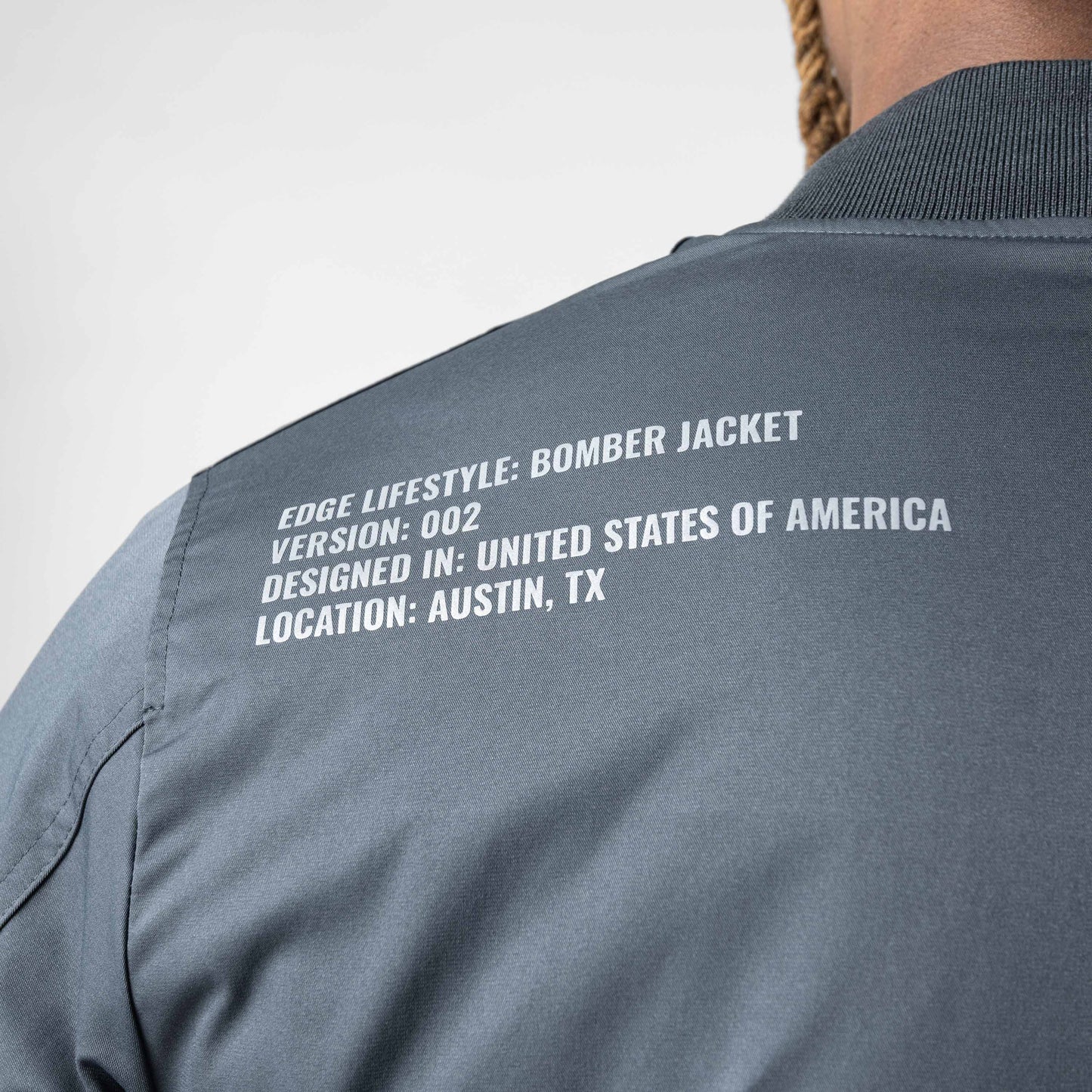 Bomber Jacket - Grey